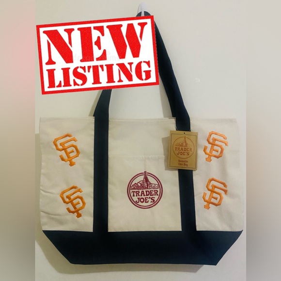 Trader Joe’s Handbags - Trader Joe's Reusable Canvas Tote Bag